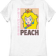 Womens Princess Peach Super Mario Bros. Shirt thumbnail
