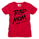 Womens Red Rad Mom Shirt thumbnail