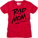 Womens Red Rad Mom Shirt thumbnail