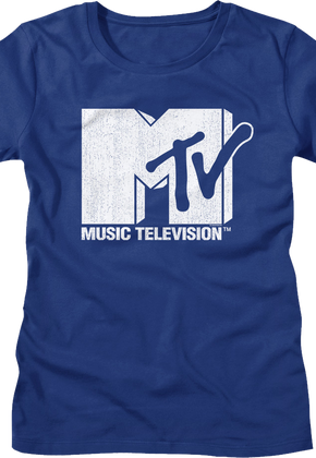 Womens Retro MTV Logo Shirt