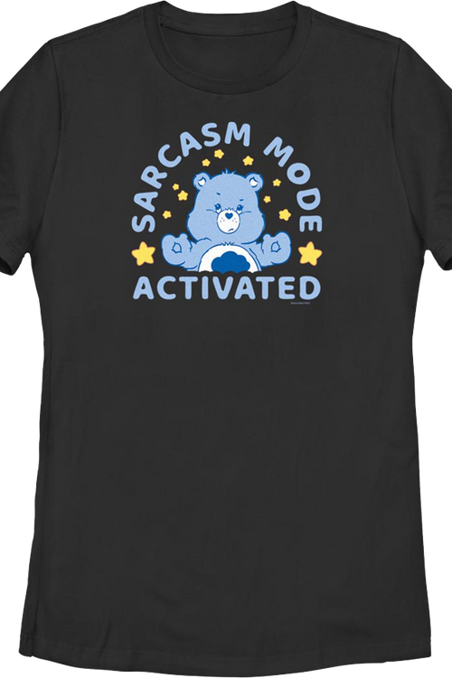 Womens Sarcasm Mode Activated Care Bears Shirt