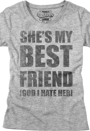 Womens She's My Best Friend Heathers Shirt
