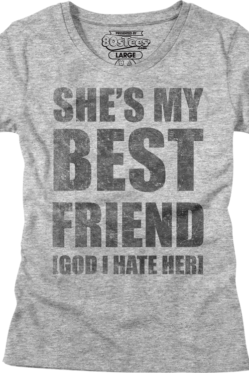Womens She's My Best Friend Heathers Shirt