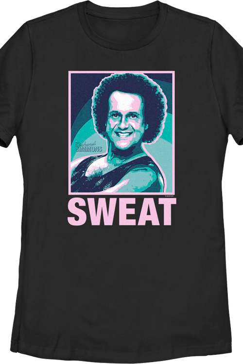 Womens Sweat Richard Simmons Shirt