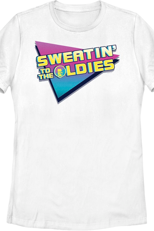 Womens Sweatin' To The Oldies Richard Simmons Shirt