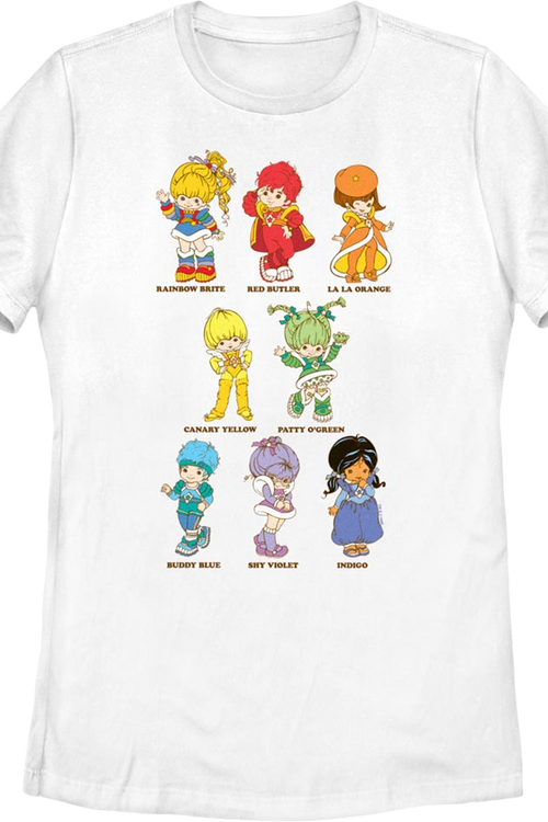 Womens The Color Kids Rainbow Brite Shirt