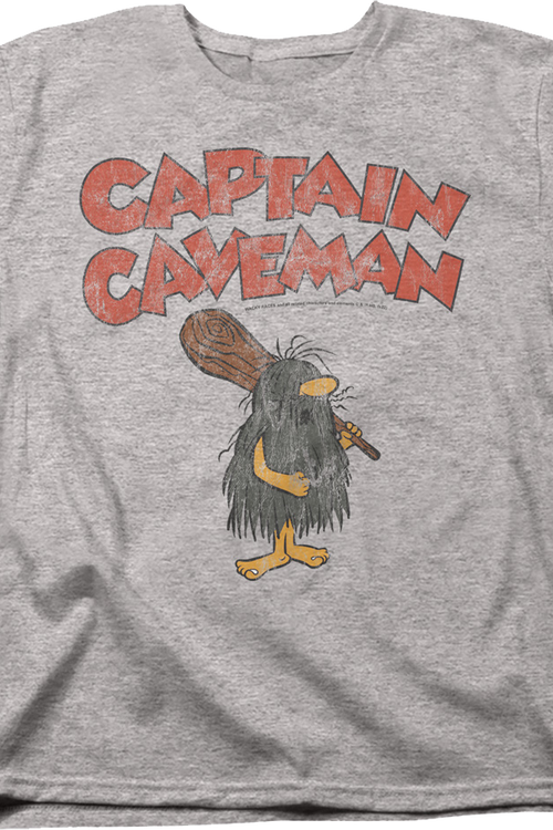 Womens Vintage Captain Caveman Shirt