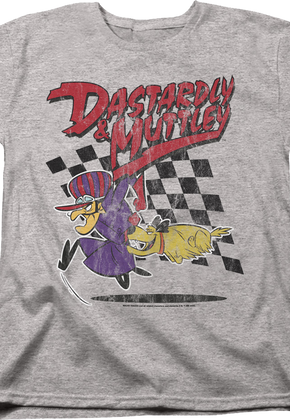 Womens Vintage Dastardly & Muttley Wacky Races Shirt