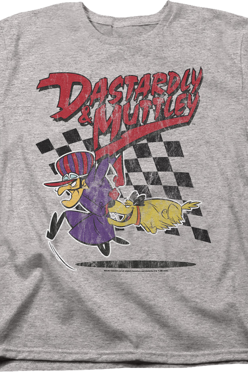 Womens Vintage Dastardly & Muttley Wacky Races Shirt
