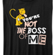 Womens You're Not The Boss Of Me Popeye Shirt thumbnail