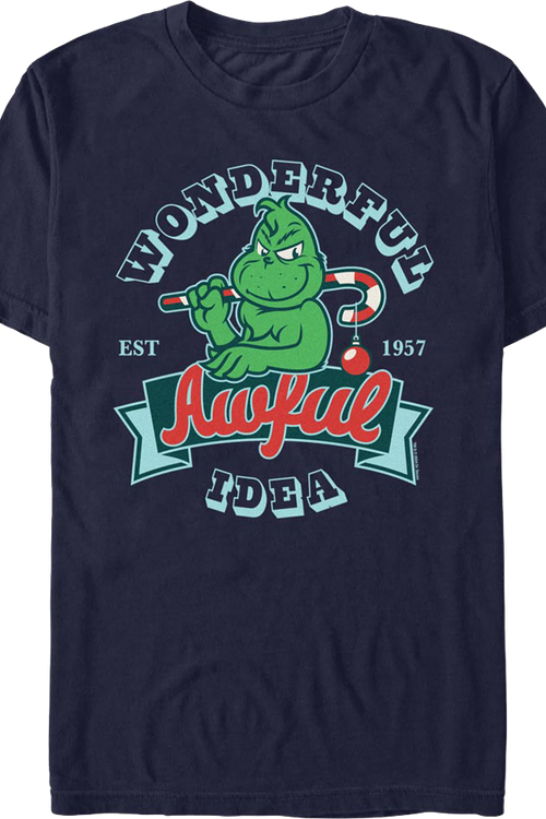 Wonderful Awful Idea Dr. Seuss T-Shirt