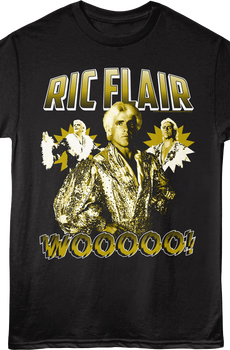 Wooooo Collage Ric Flair T-Shirt
