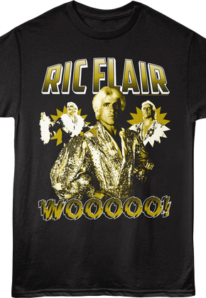 Wooooo Collage Ric Flair T-Shirt