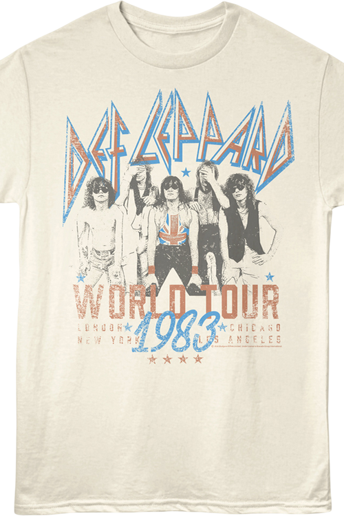 World Tour 1983 Def Leppard T-Shirt