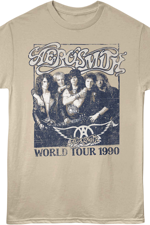 World Tour 1990 Aerosmith T-Shirt