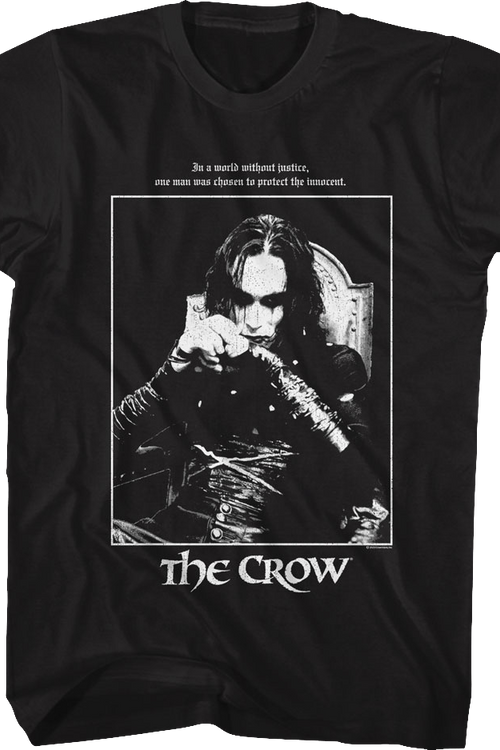 World Without Justice The Crow T-Shirt