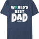 World's Best Dad NASA T-Shirt thumbnail