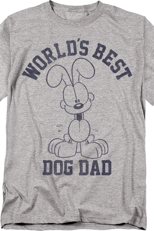 World's Best Dog Dad Garfield T-Shirt
