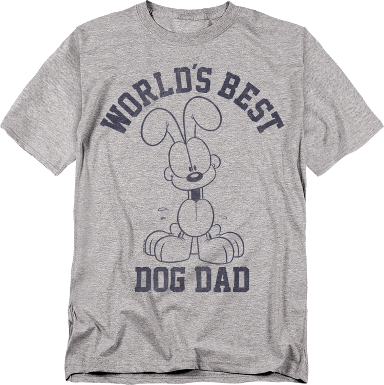 World's Best Dog Dad Garfield T-Shirt
