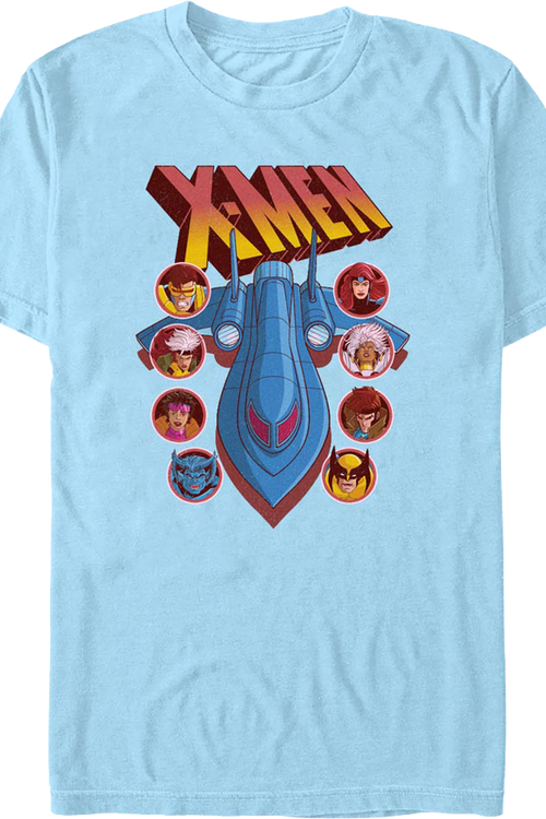 X-Men Blackbird Marvel Comics T-Shirt
