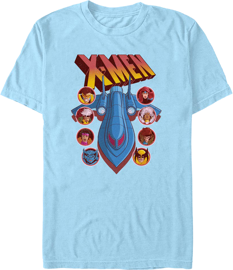 X-Men Blackbird Marvel Comics T-Shirt