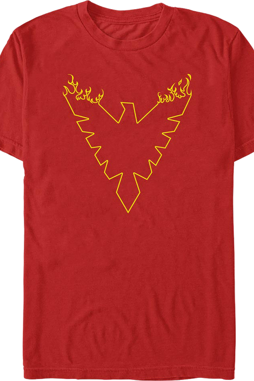 X-Men Dark Phoenix Logo Marvel Comics T-Shirt