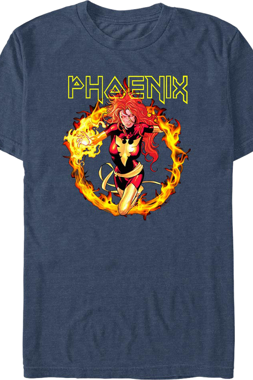 X-Men Dark Phoenix Fire Marvel Comics T-Shirt