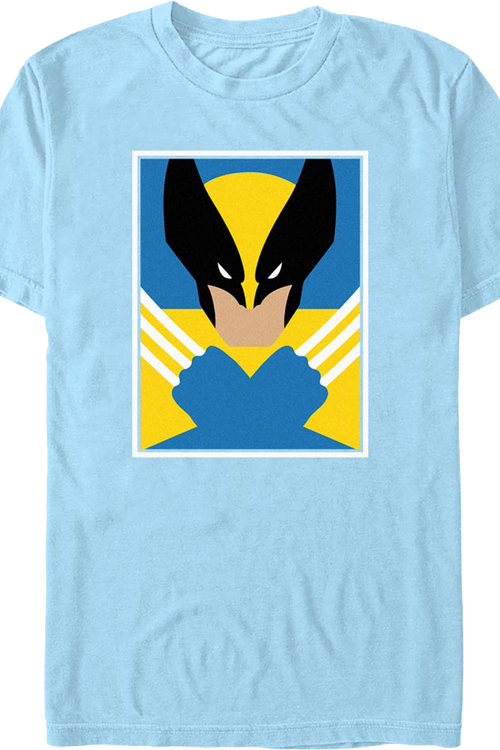 X-Men Wolverine Art Deco Marvel Comics T-Shirt