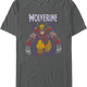 X-Men Wolverine Hero Stance Marvel Comics T-Shirt thumbnail