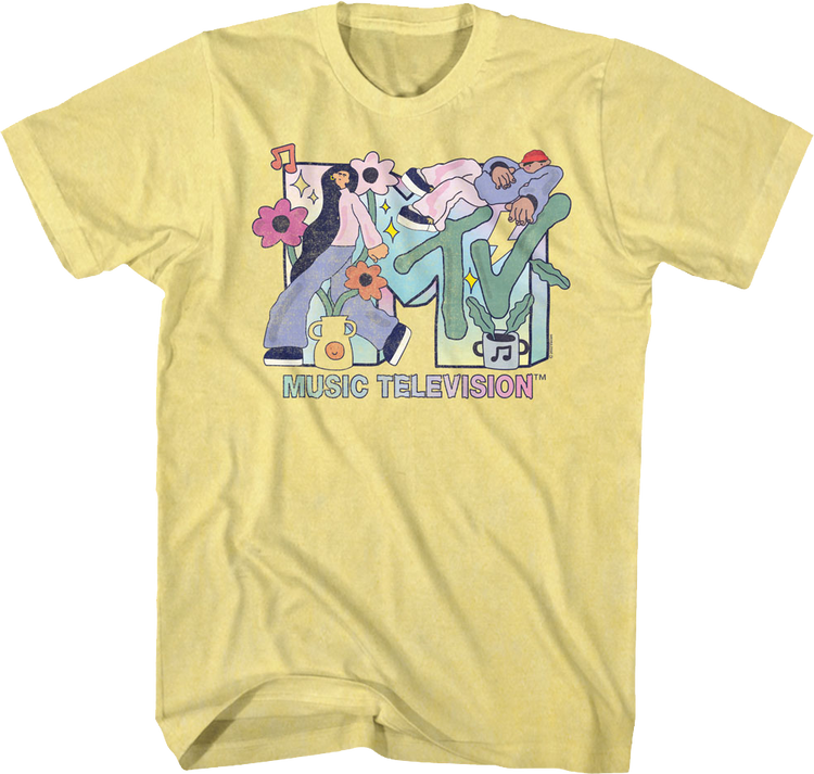 Yellow Logo MTV Shirt