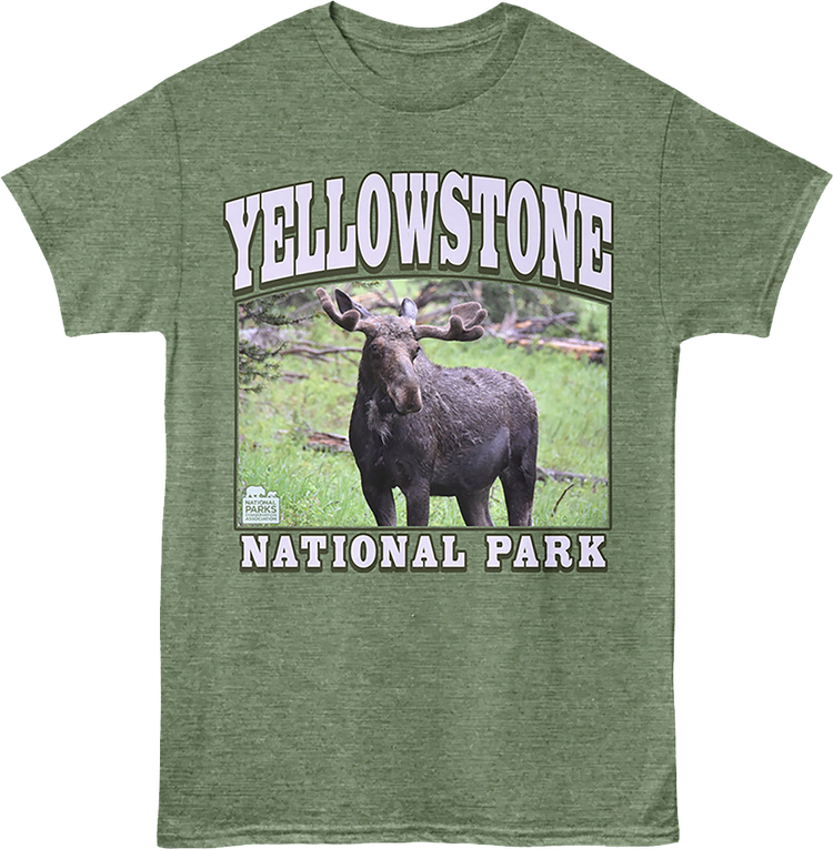 Moose Photo Yellowstone National Park T-Shirt