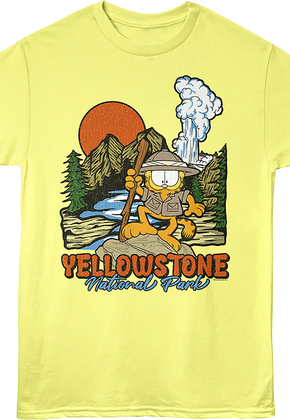 Yellowstone National Park Garfield T-Shirt