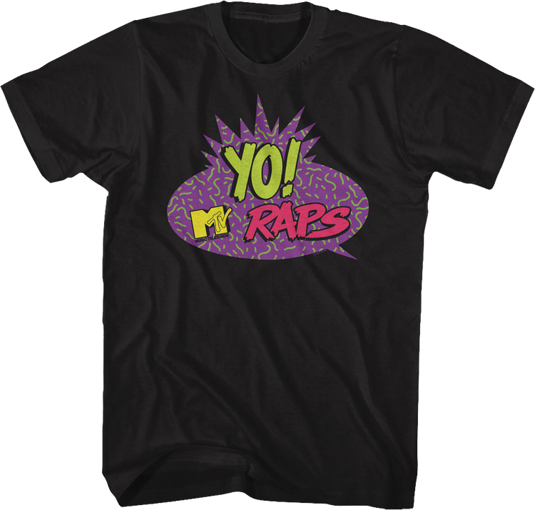 Yo MTV Raps Classic Logo MTV Shirt