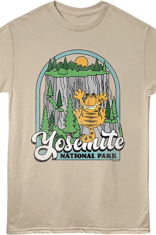 Yosemite National Park Garfield T-Shirt