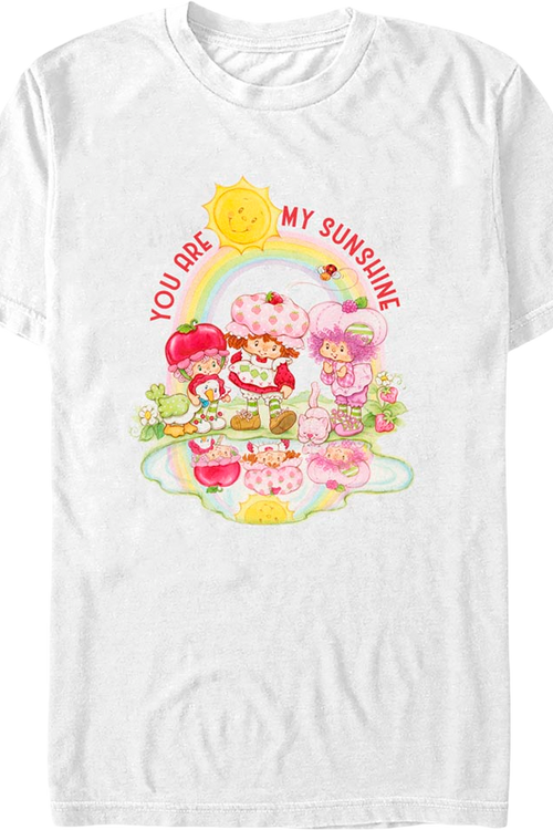 White You Are My Sunshine Strawberry Shortcake T-Shirt