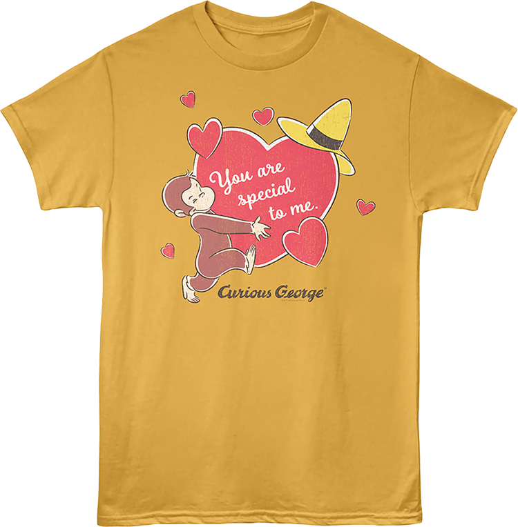You Are Special To Me Curious George T-Shirt