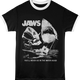 You'll Never Go In The Water Again Collage Jaws Ringer Shirt thumbnail