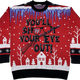 You'll Shoot Your Eye Out Christmas Story Knitted Sweater thumbnail