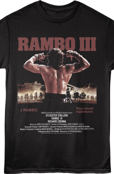 Your Worst Nightmare Rambo III T-Shirt