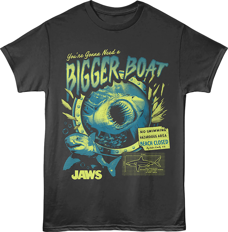You're Gonna Need A Bigger Boat Collage Jaws T-Shirt