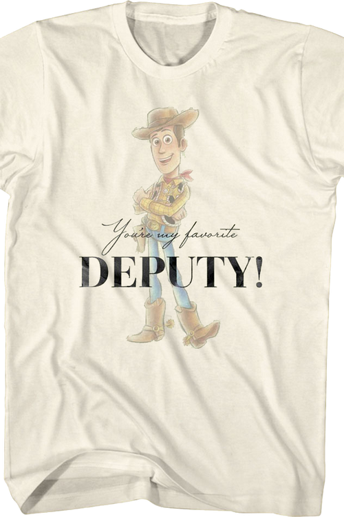 You're My Favorite Deputy Toy Story T-Shirt