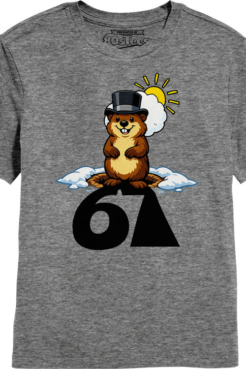 Youth 67 Groundhog Day Shirt