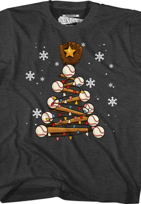 Youth Baseball Tree Shirt