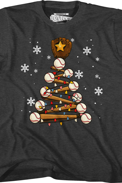 Youth Baseball Tree Shirt