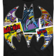 Youth Batman Logo Collage DC Comics Shirt thumbnail