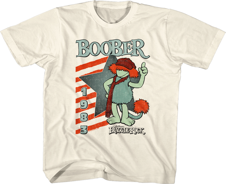 Youth Boober 1983 Fraggle Rock Shirt
