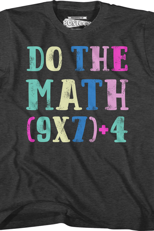 Youth Do The Math 67 Shirt