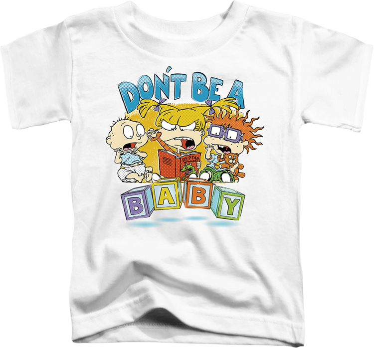 Youth Don't Be A Baby Blocks Rugrats Shirt