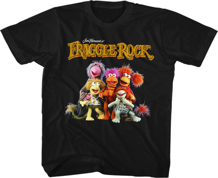 Youth Fraggles Photo Fraggle Rock Shirt