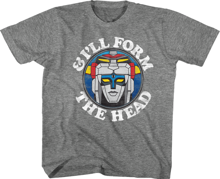 Youth I'll Form The Head Voltron Shirt